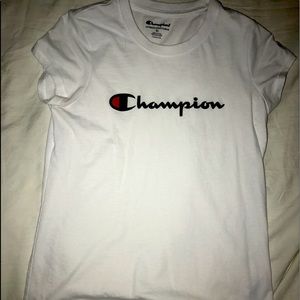 White Champion T-shirt